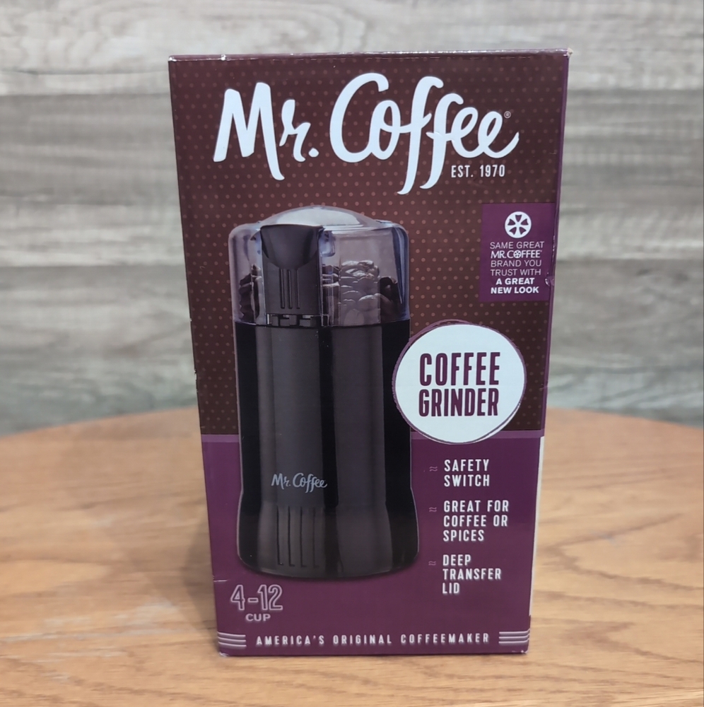 NIB Mr Coffee Coffee Grinder/Spice Grinder